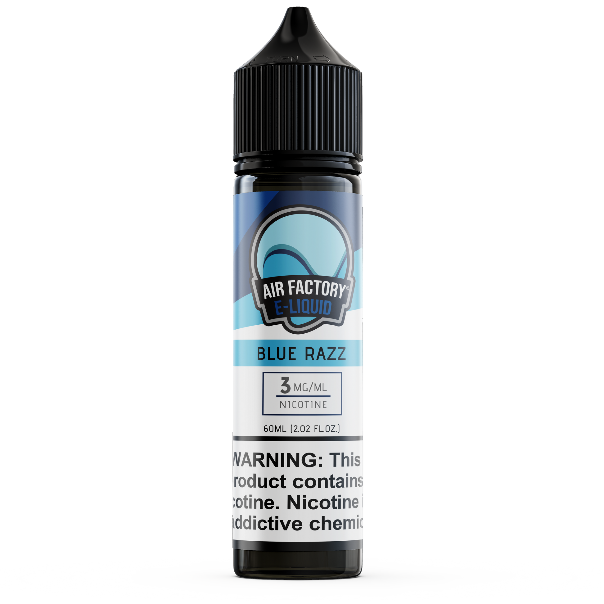 Blue Razz by Air Factory E-Liquid 60ml bottle