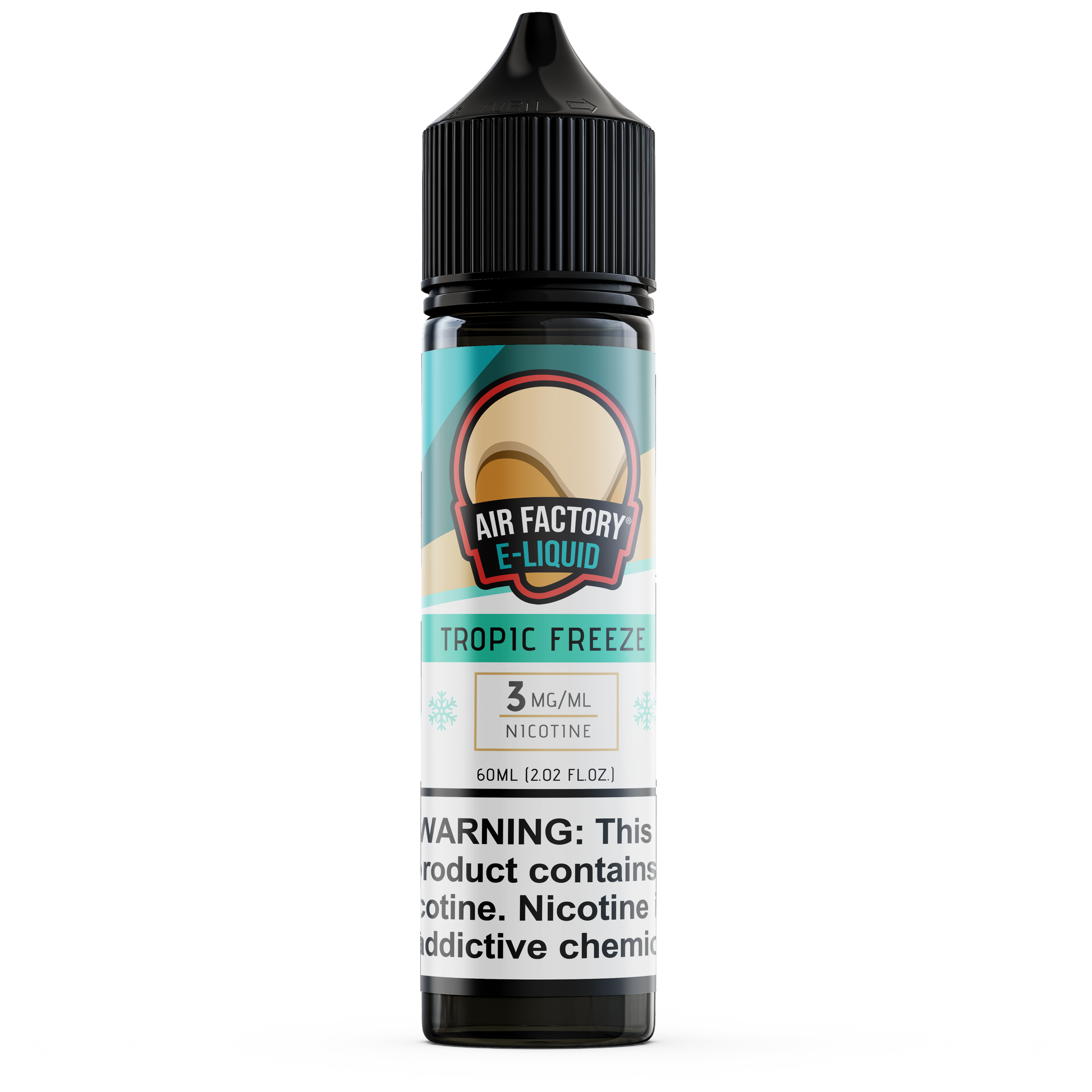 Tropic Freeze by Air Factory E-Liquid 60ml bottle