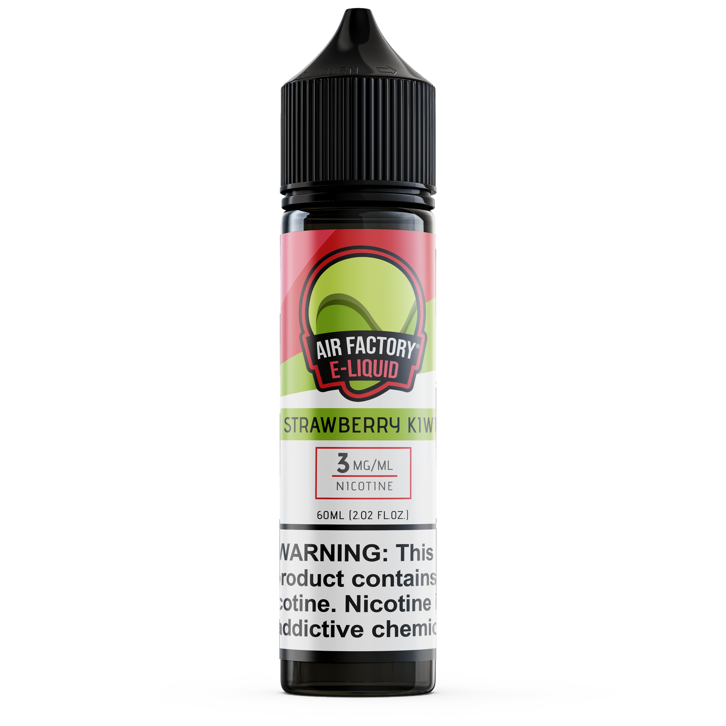 Strawberry Kiwi by Air Factory E-Liquid 60ml bottle