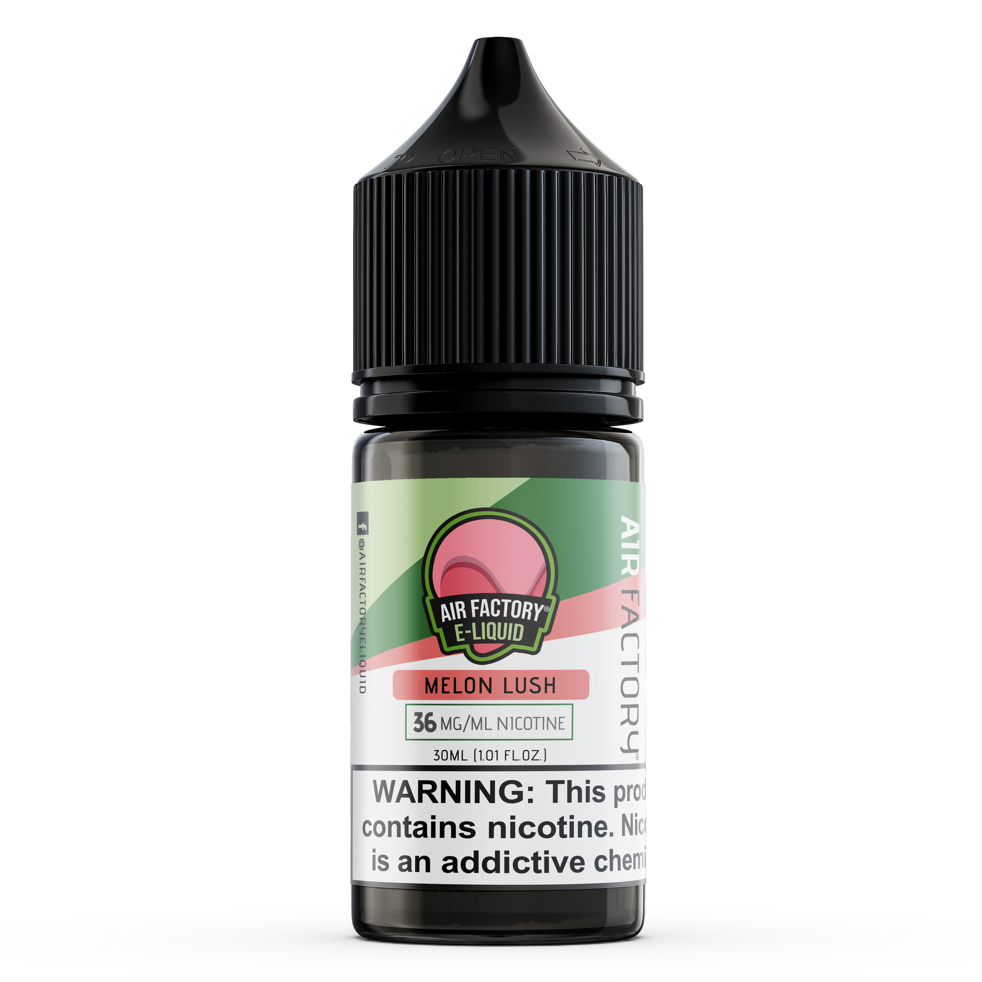 Melon Lush by Air Factory Salt eJuice 30mL bottle