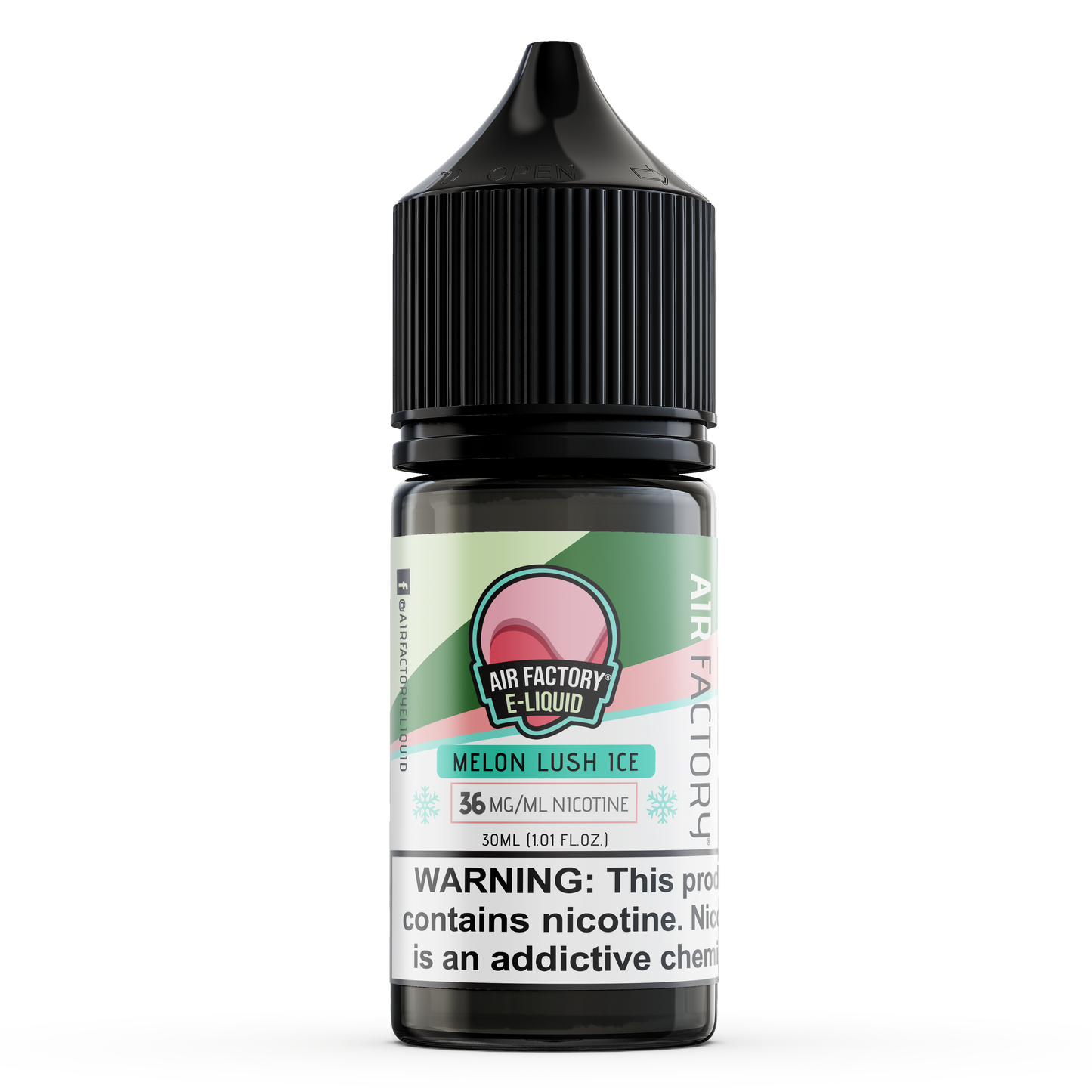 Melon Lush Ice by Air Factory Salt eJuice 30mL bottle