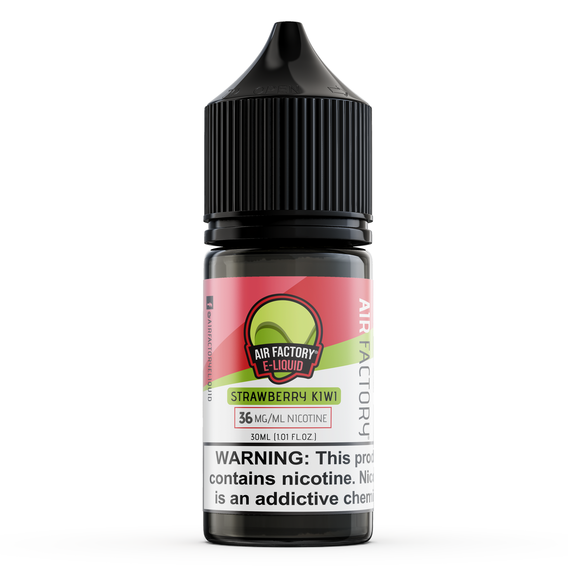 Strawberry Kiwi by Air Factory Salt eJuice 30mL bottle