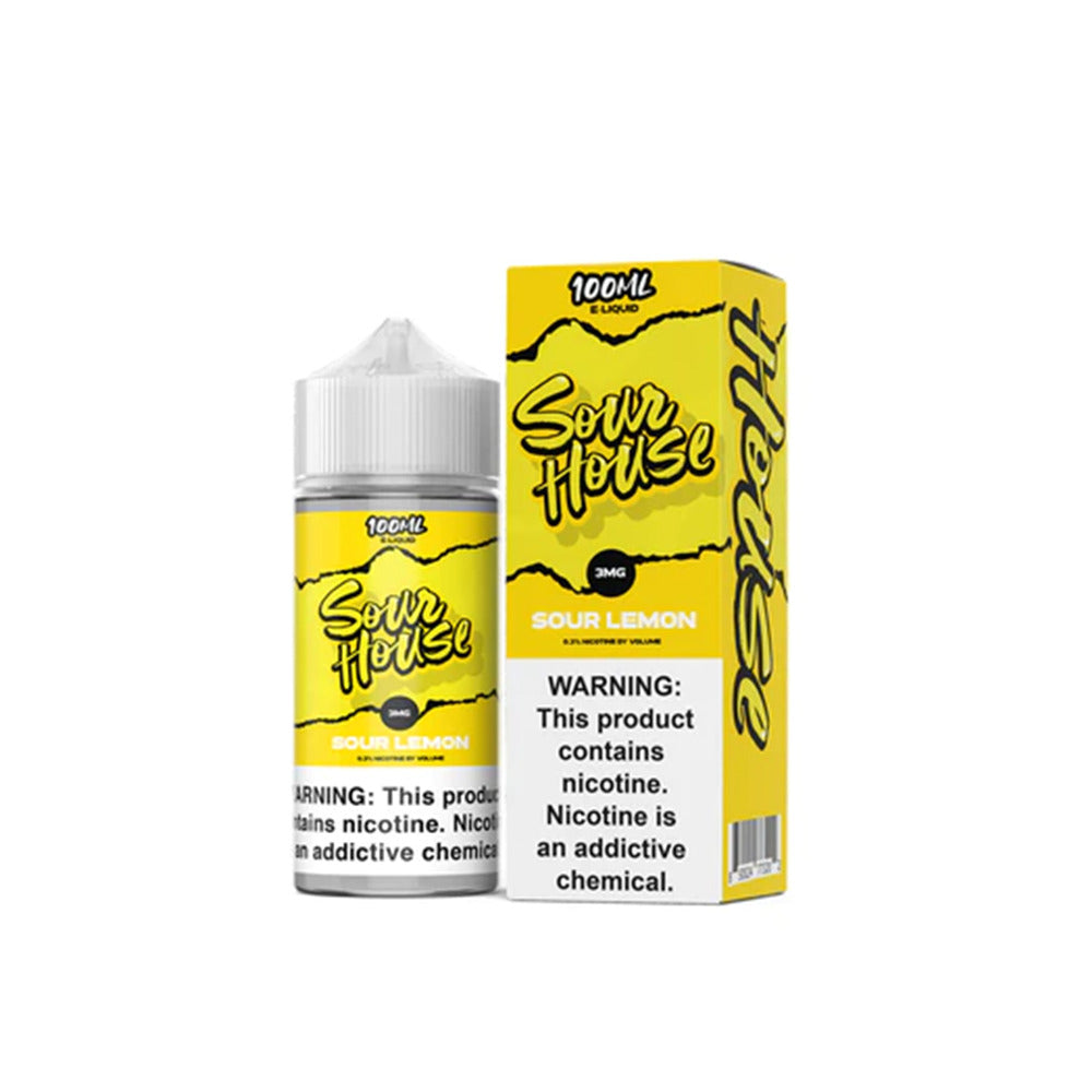 Lemon by Sour House 100ml with packaging