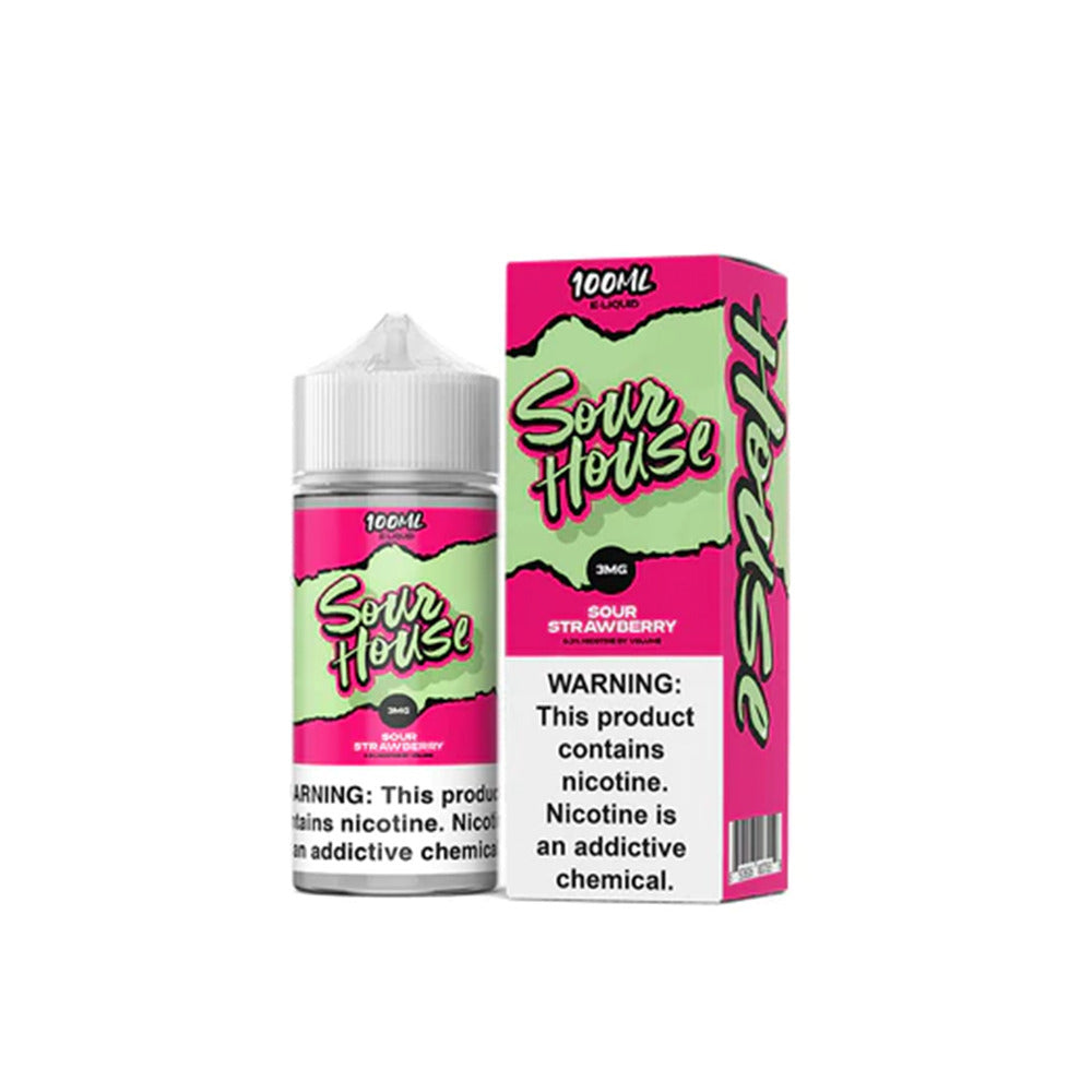 Strawberry by Sour House 100ml with Packaging