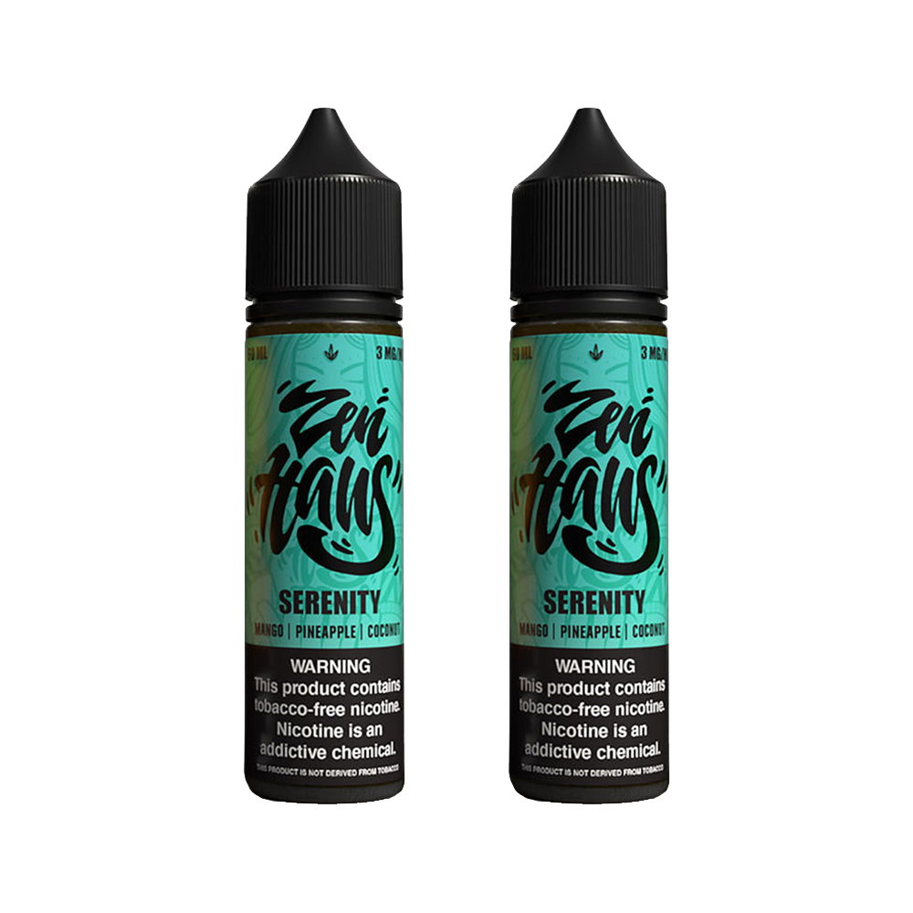 Serenity by ZEN HAUS E-Liquid 2X 60ml Bottle