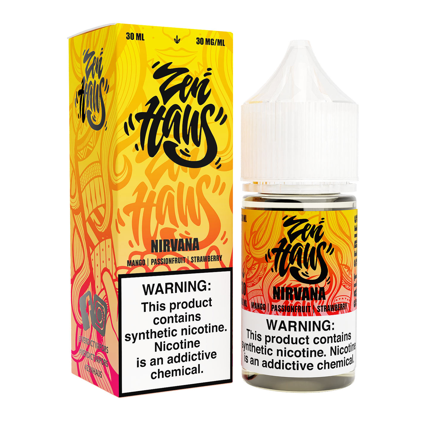 Nirvana by ZEN HAUS SALTS E-Liquid 30ml with Packaging