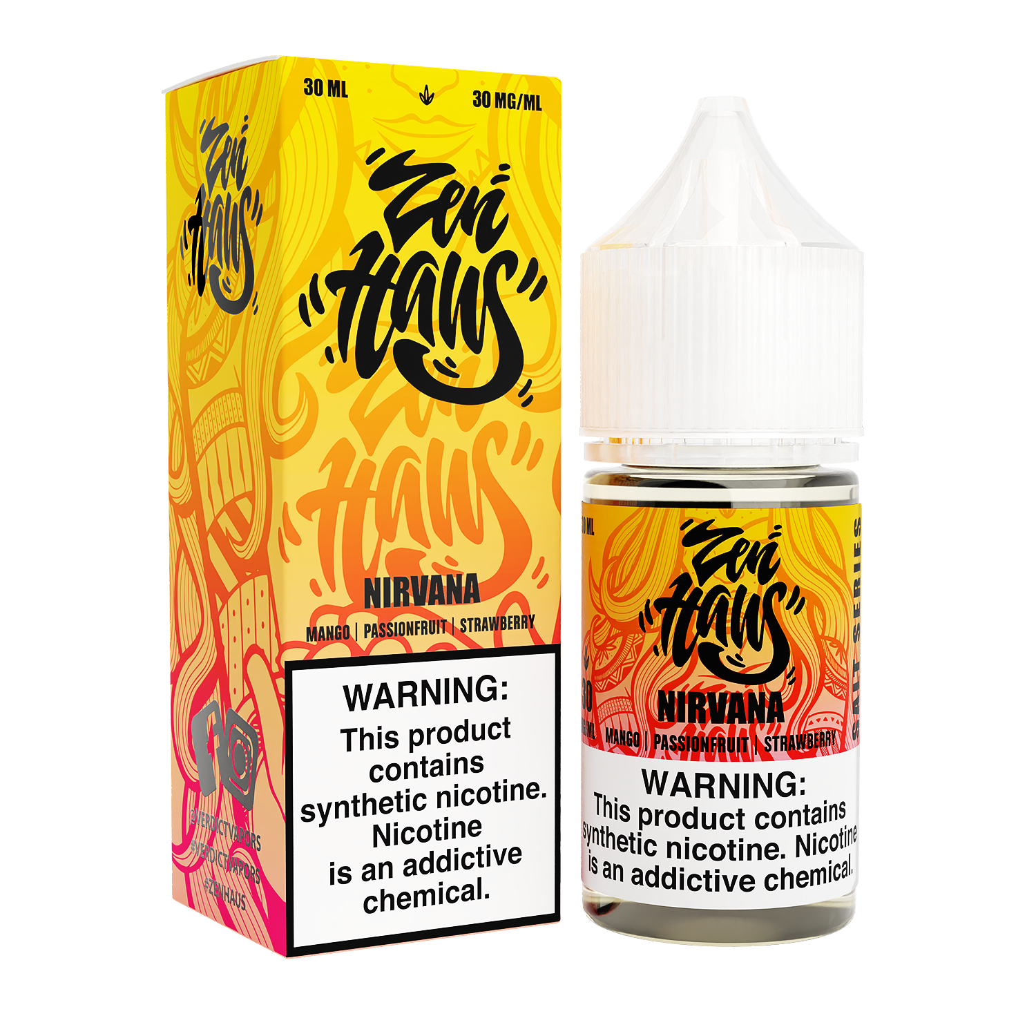 Nirvana by ZEN HAUS SALTS E-Liquid 30ml with Packaging