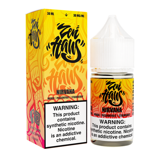 Nirvana by ZEN HAUS SALTS E-Liquid 30ml with Packaging