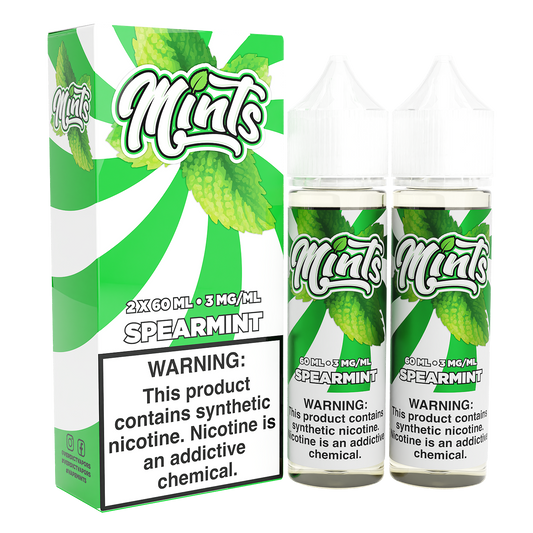 Spearmint by Mints Series 2x60mLwith Packaging