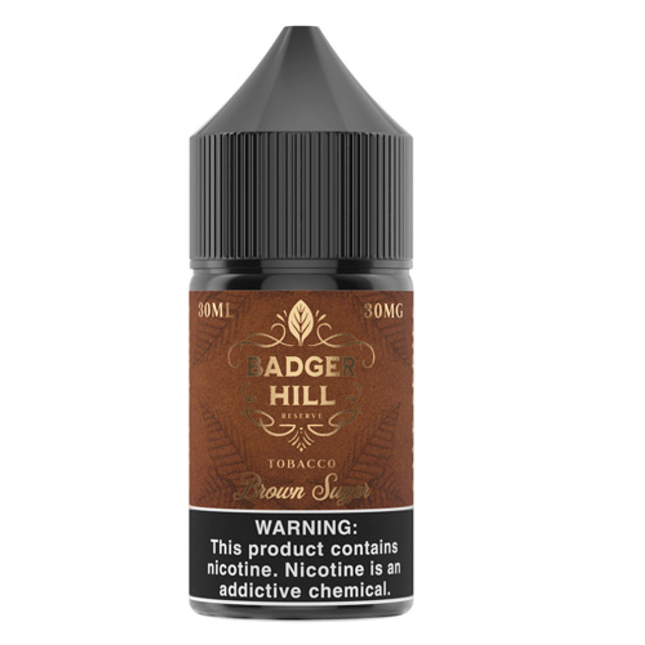 Brown Sugar by BADGER HILL RESERVE SALTS 30ml  bottle