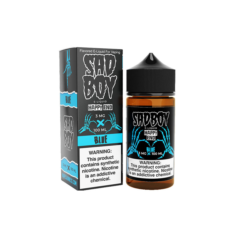 Happy End Blue Cotton Candy by Sadboy 100ml with Packaging