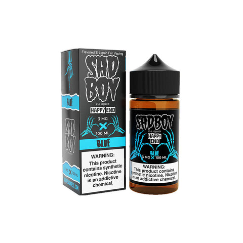 Happy End Blue Cotton Candy by Sadboy 100ml with Packaging