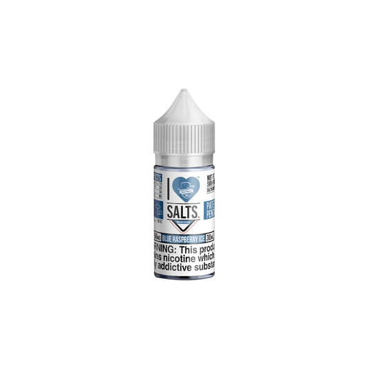 Blue Raspberry Ice Salt by Mad Hatter EJuice 30ml Bottle