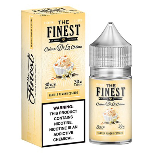 Vanilla Almond Custard by Finest SaltNic Series 30ML with packaging