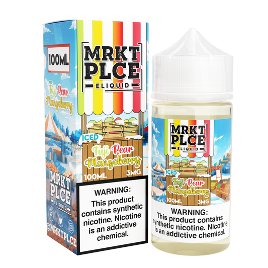 Iced Fuji Pear Mangoberry by MRKT PLCE Series 100mL with Packaging