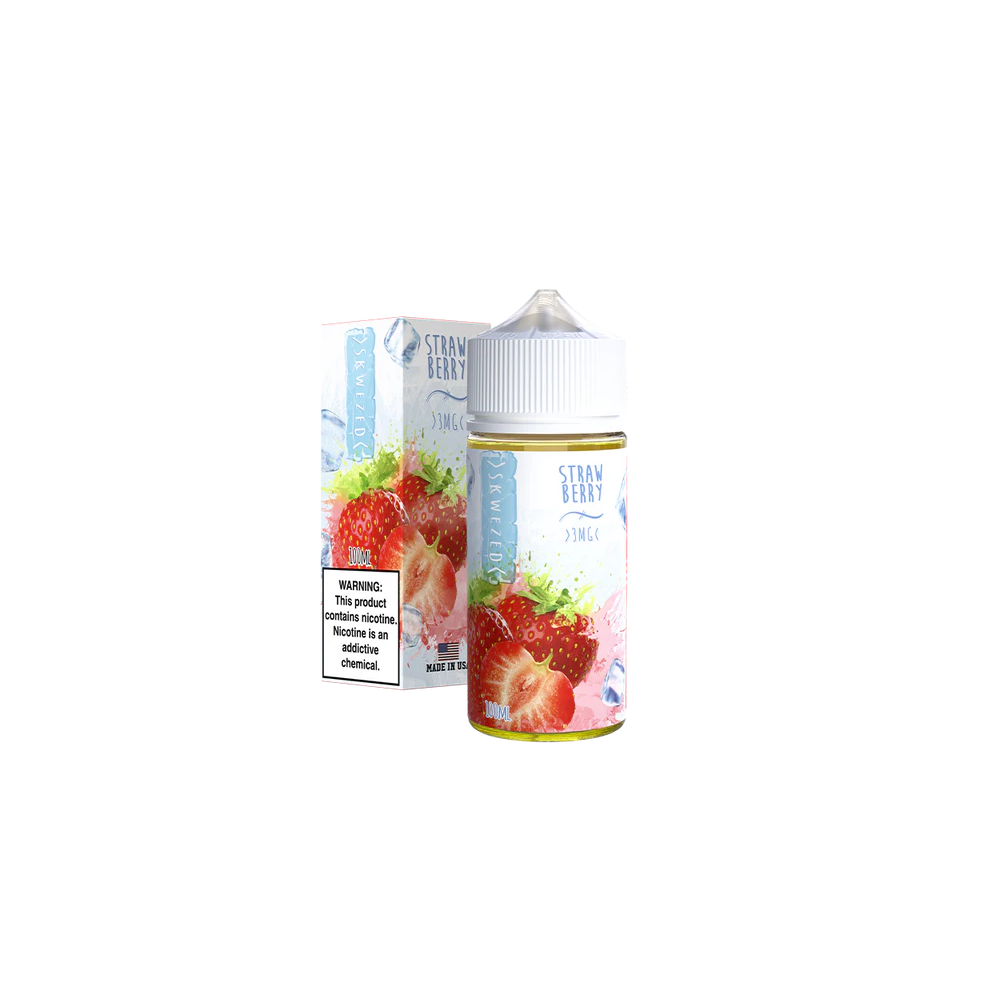 Frozen Starbury (Strawberry Ice) by Skwezed 100ml with packaging