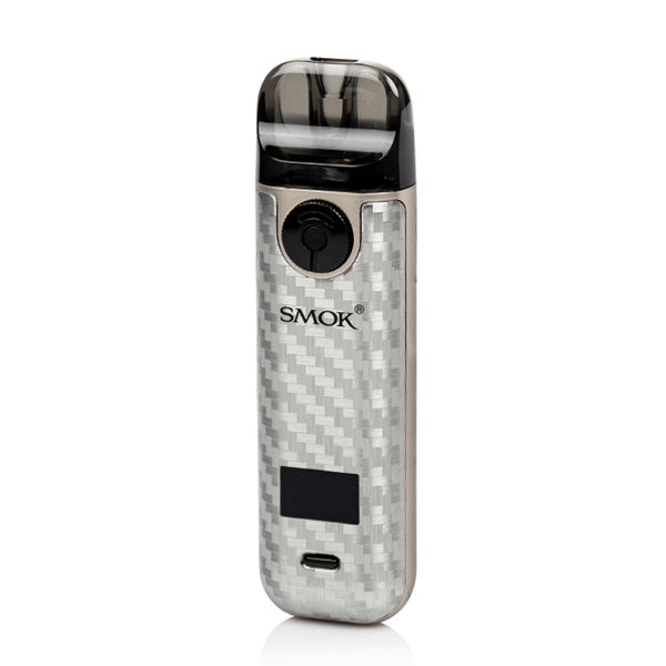 SMOK Novo 4 Kit | 25w Silver Carbon Fiber