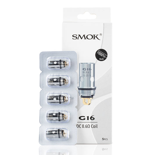 Smok Gram-16 0.6 ohm Coils (5-Pack) with Packaging 