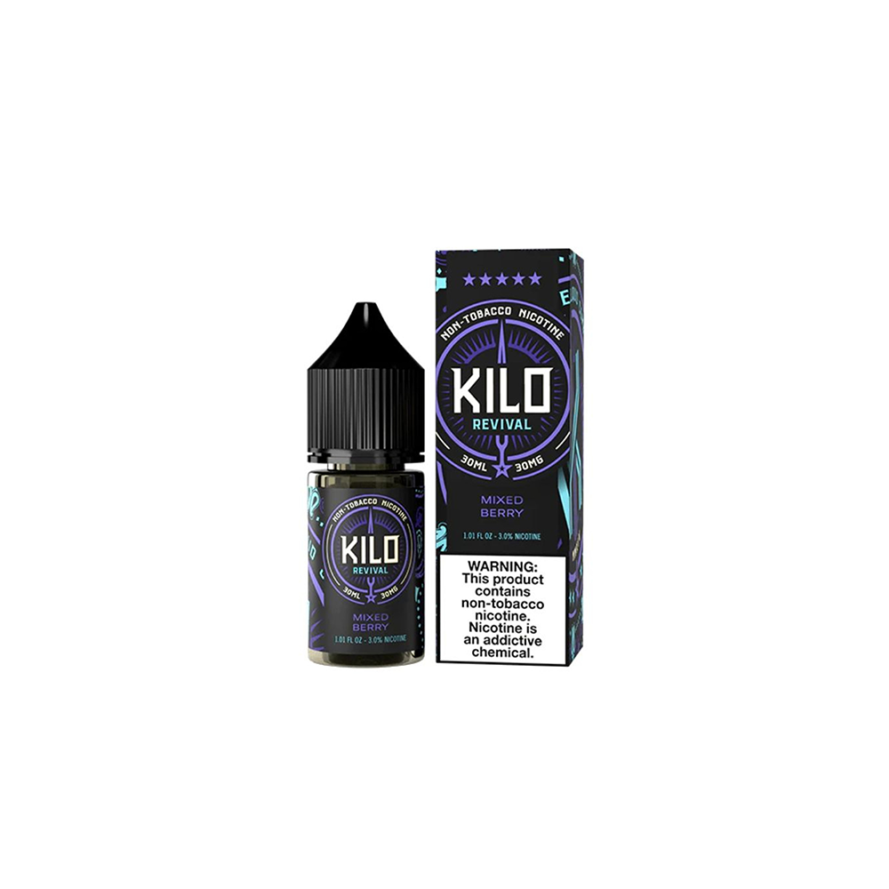 Mixed Berries by Kilo Revival TFN Salt 30mL with Packaging