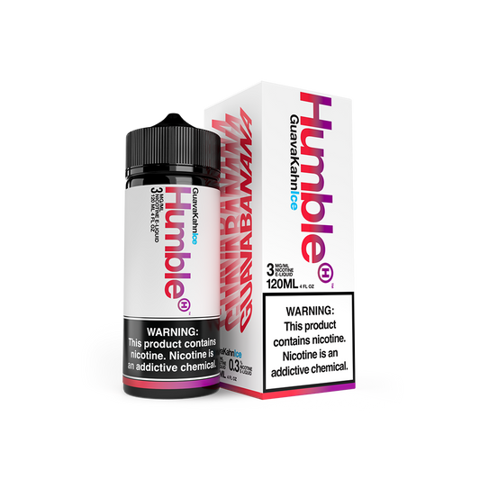 Guava Khan ICED by Humble TFN Series 120ML with packaging