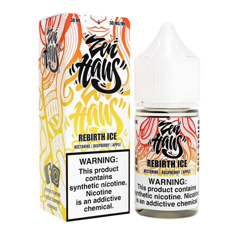 Rebirth ICE by ZEN HAUS SALTS E-Liquid 30ml with Packaging