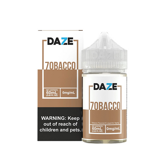 7obacco by 7Daze TFN Series 60ml with packaging
