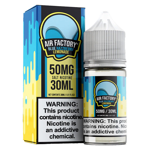 Blue Razzberry Lemonade by Air Factory Salt TFN Series 30mL with packaging