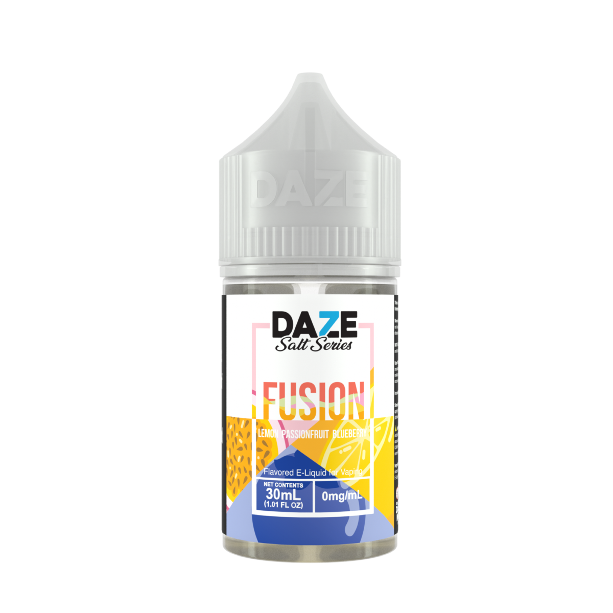 Lemon Passionfruit Blueberry by 7Daze Fusion Salt 30mL bottle
