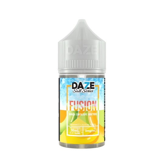 Banana Cantaloupe Honeydew Iced by 7Daze Fusion Salt 30mL bottle