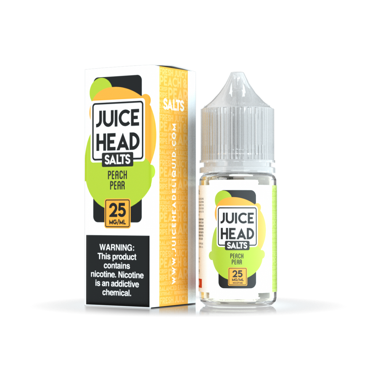 Peach Pear Freeze Juice Head Salts TFN 30ML with packaging