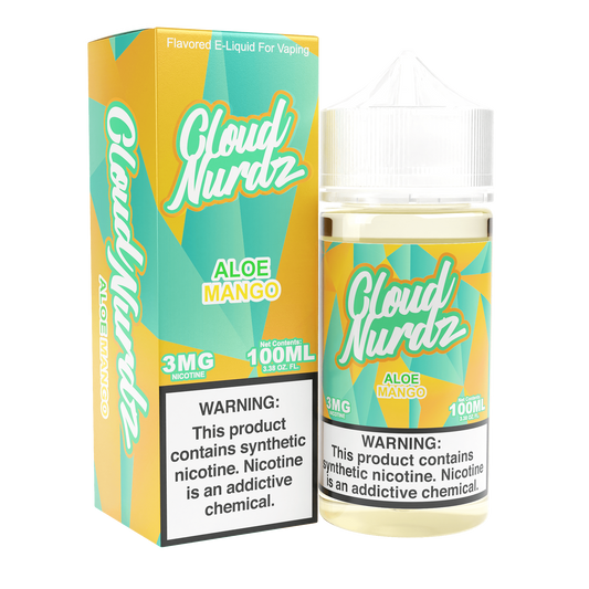 Aloe Mango by Cloud Nurdz TFN 100mL with packaging