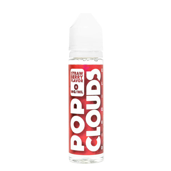 Strawberry (x2 60mL) by Pop Clouds TFN E-Liquid bottle