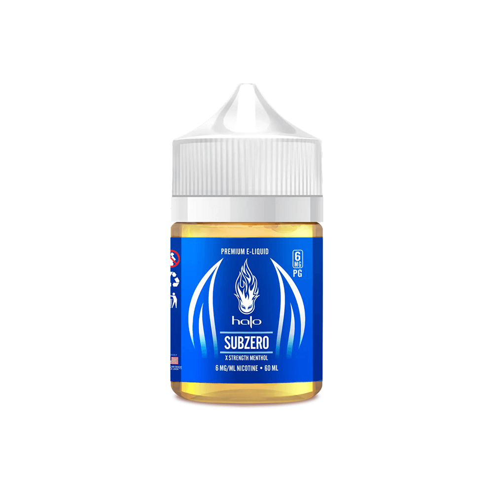 Subzero by Halo PG Eliquid 60mL bottle