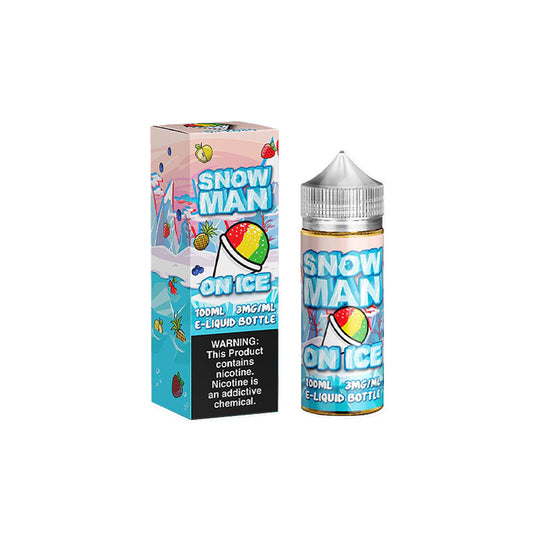 Snow Man On Ice by Juice Man 100ml with packaging