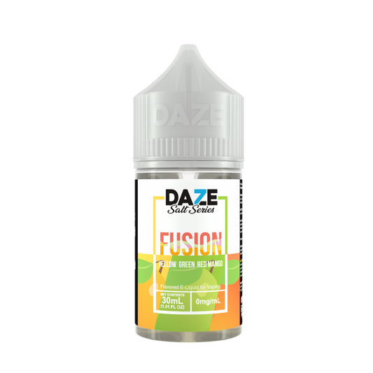 Yellow Green Red Mango by 7Daze Fusion Salt 30mL Bottle