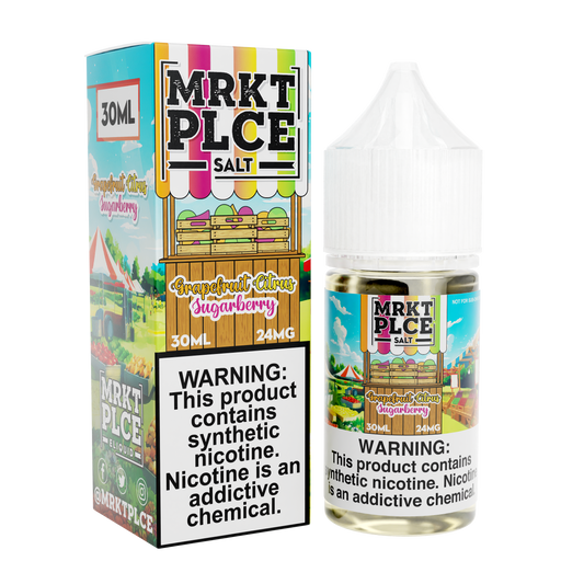 Grapefruit Citrus Sugarberry by MRKT PLCE Salts 30mL with Packaging