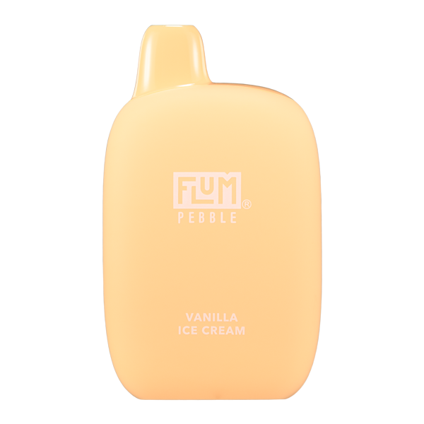 Flum Pebble Disposable | 6000 Puffs | 14mL | Vanilla Ice Cream