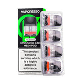Vaporesso XROS Pods | 4-Pack 0.6 ohm Mesh Pod with Packaging
