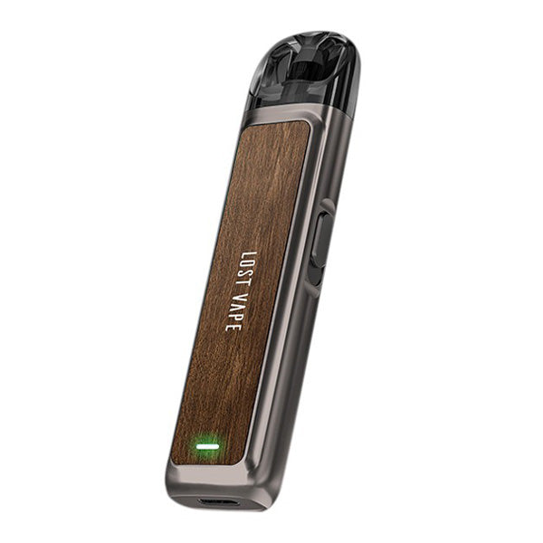 Lost Vape Ursa Pod Kit | 800mAh Gunmetal Walnut Wood