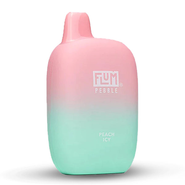 Flum Pebble Disposable | 6000 Puffs | 14mL | Peach Icy