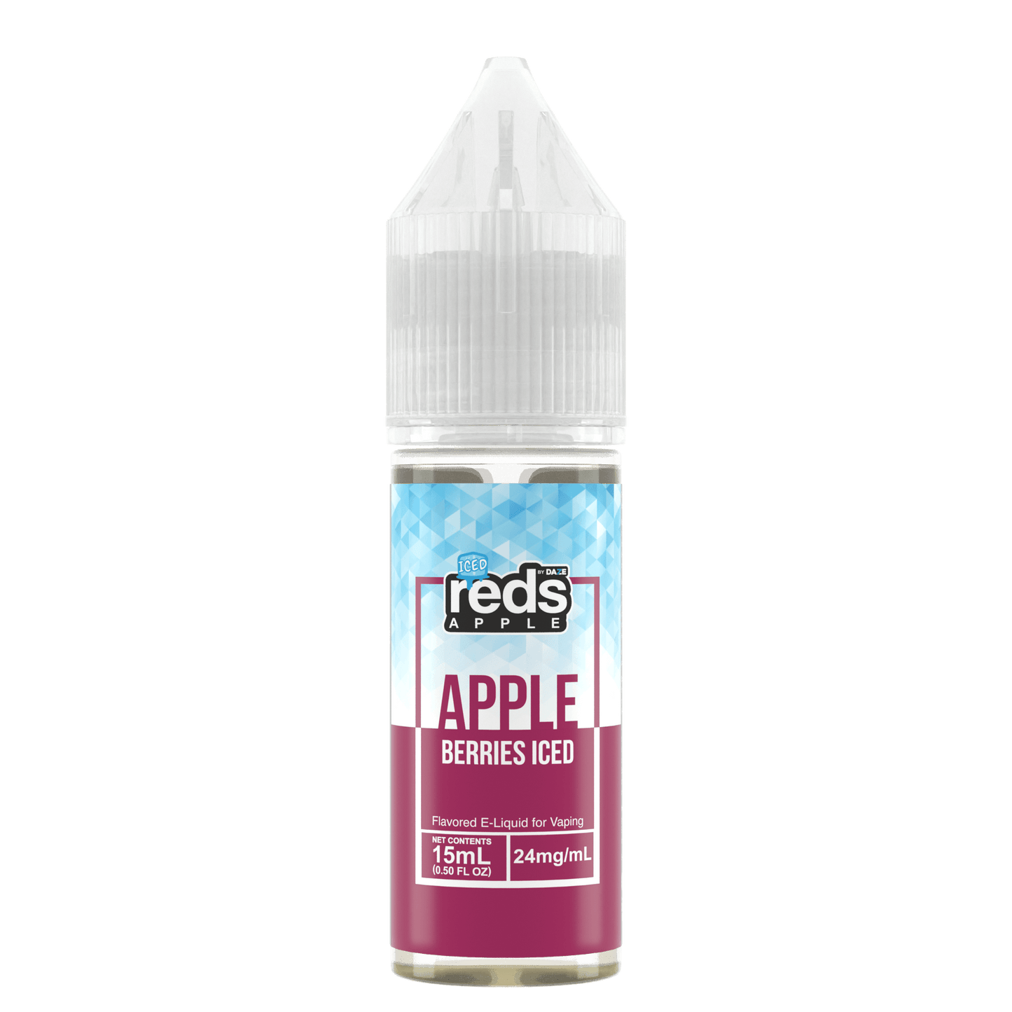 7Daze Reds Salt Series E-Liquid 15mL (Salt Nic) Berries Iced