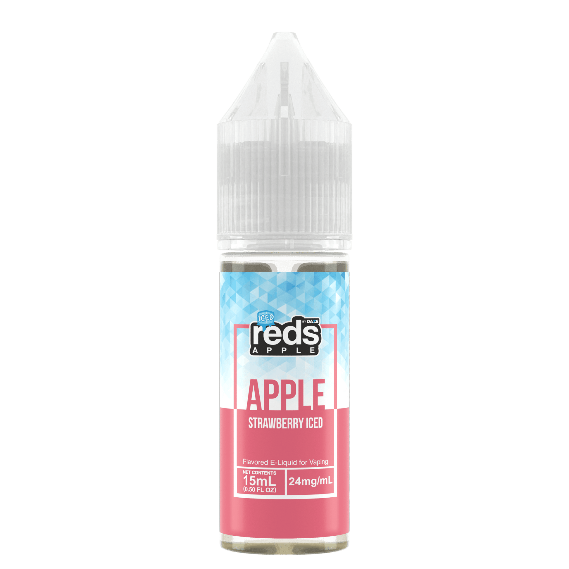 7Daze Reds Salt Series E-Liquid | 15mL |  24mg | (Salt Nic) | Strawberry Iced