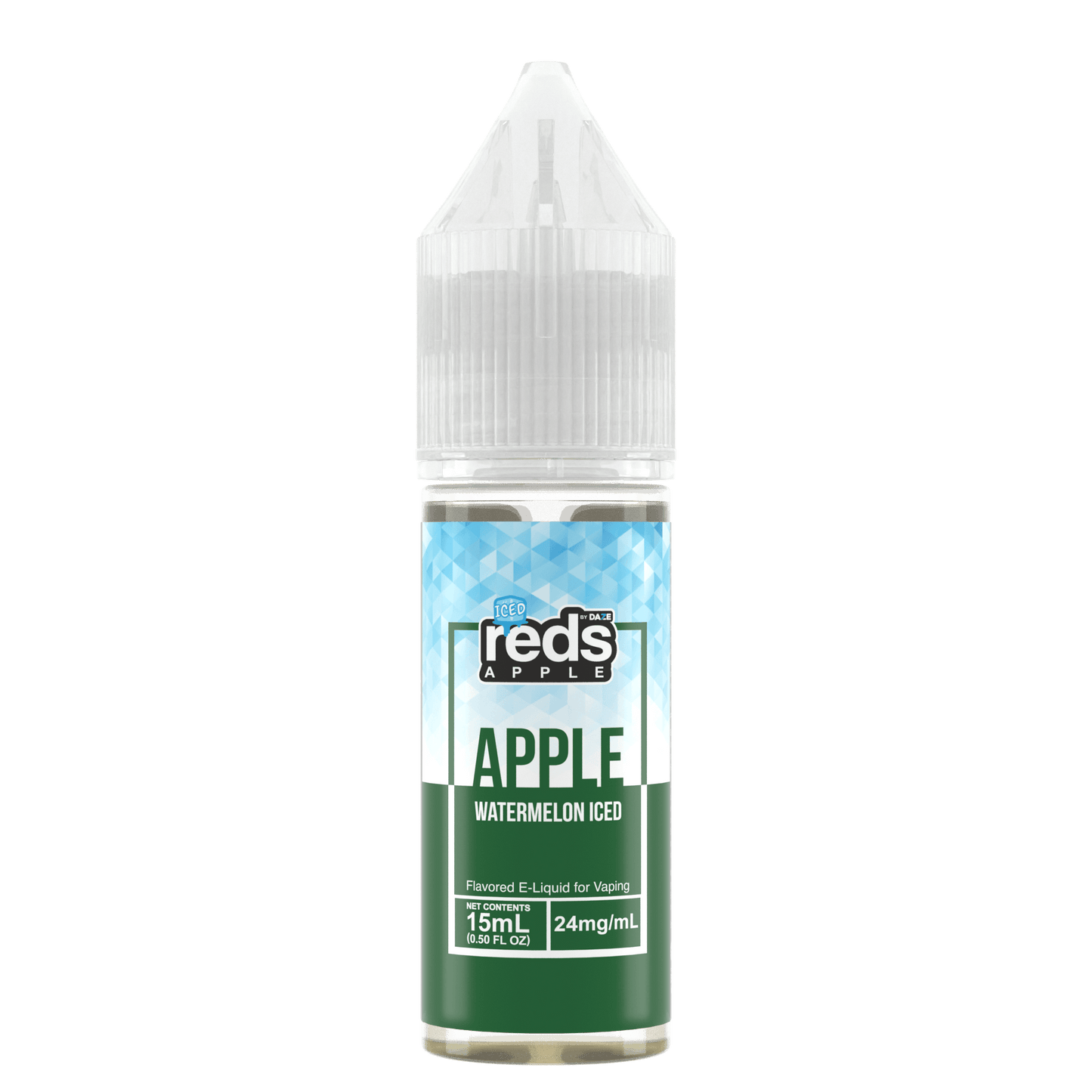 7Daze Reds Salt Series E-Liquid 15mL (Salt Nic) Watermelon Iced