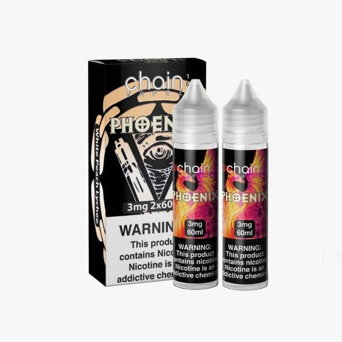 Chain Vapez Series E-Liquid | x2-60mL (120mL) | 3mg | Phoenix with packaging