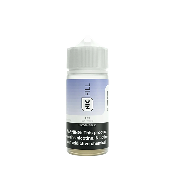 Nic Fill Unflavored Nicotine Concentrate | 70mL | 6mg | Bottle