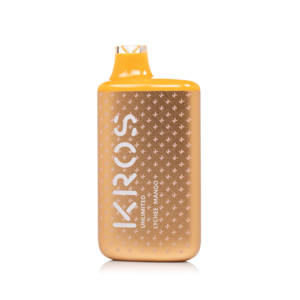 Kros Unlimited Disposable | 6000 puffs | 14mL | 50mg | Lychee Mango