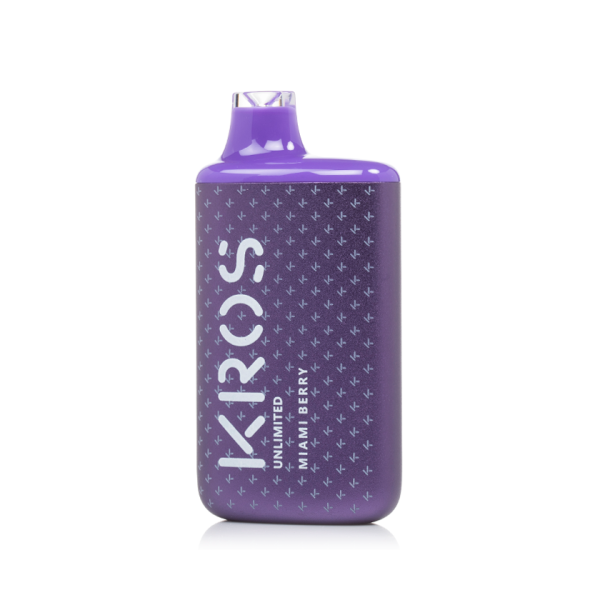 Kros Unlimited Disposable | 6000 puffs | 14mL | 50mg | Miami Berry