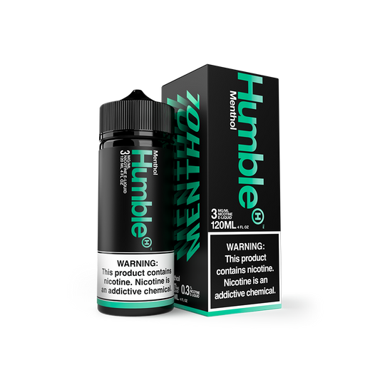 Humble TFN Series E-Liquid | 3mg | 120mL | Freebase | Menthol with packaging