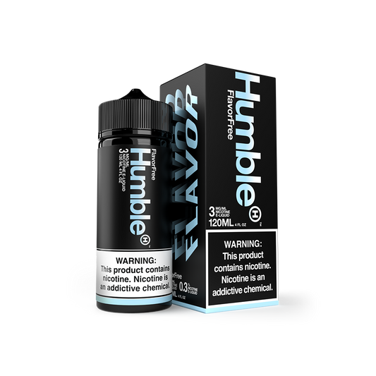 Humble TFN Series E-Liquid | 6mg | 120mL | (Freebase) | Flavor Free with Packaging