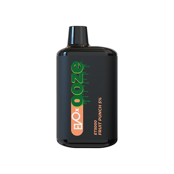EVO x Ooze Bar Disposable ET5000 | 5000 Puff | 13mL | 5% | Fruit Punch